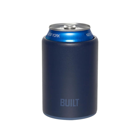 BUILT 12 Ounce Double Wall Stainless Steel K2 Can Chiller Atlantic Blue...