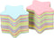 PATIKIL 2.7 x 2.7 Inch Star Shape Sticky Notes, 12 Pads Cute Self-Stick Memo Pads Bright Colorful 100 Sheets/Pad for Home Office, 4 Colors...