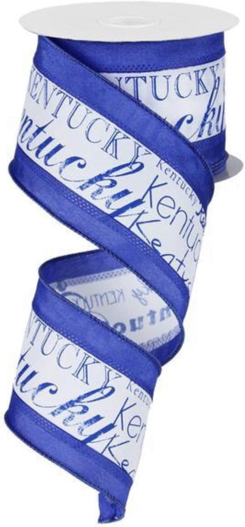 2.5” Satin Kentucky Wired Ribbon 10 Yards...