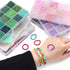 Mix 15 Color Glass Seed Beads Tube Beads Glass Bugle Beads Loose Kit for Jewelry Making DIY Craft Beading (Mix 15 Color, Gold)...
