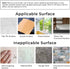 14"x52" Reflective Self Adhesive Mirror Sticker Peel and Stick Mirror Sheets Non Glass Flexible Mirror Stickers Paper Roll for Crafts Tiles Furnit...