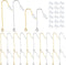 40pcs 2 Sizes Stainless Steel Earring Hooks Hypoallergenic French Long Earwire Hooks with Loop and 40pcs Bullet Earring Backs for DIY Earring Jewe...