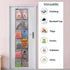 Behind Door Hanging Kids Shoes Organizer Closet Shoe Organizer Shoe Rack with 12 Mesh Pockets (12 Pockets)...