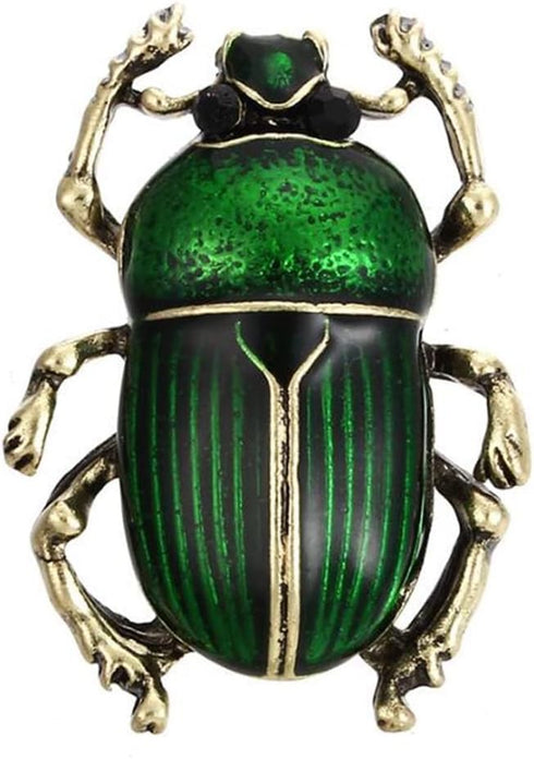 Beetle Brooch Vintage Jewelry Beetle Brooches For Women Kids Enamel Animal Insects Brooch Accessories Jewelry Gifts...