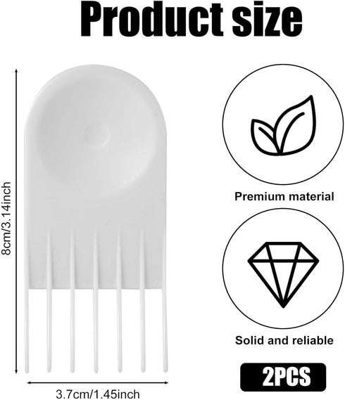 2pcs Vegetable Chopper Cleaning Tool Fork, Salad Onion Chopper Cleaning Tools Vegetable Cutter Cleaning Comb Cleaner Kitchen Tools for Fullstar Mu...