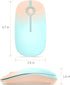 Unipows Wireless Mouse - 2.4G Slim Portable Computer Mouse with Nano Receiver, Less Noise Mobile Optical Mice for Notebook, PC, Laptop, Computer, ...