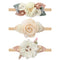VOBOBE Baby Girl Nylon Headbands Infant Flower Elastic Hair band Bows Wraps For Newborn Toddler Hair Accessories Pack of 3 (A-Beige)...