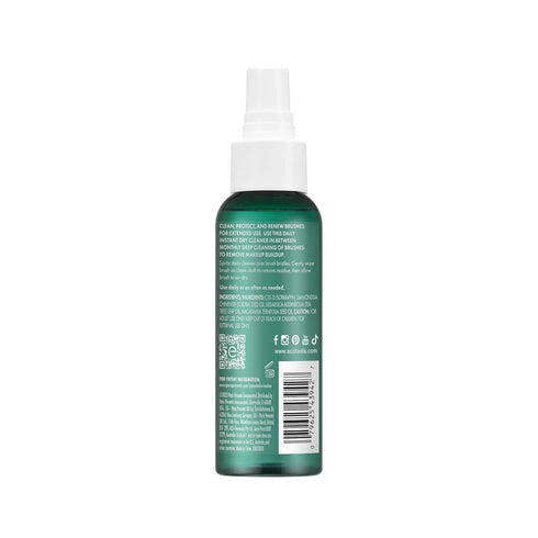 EcoTools Daily Brush Cleaner, Makeup Brush Cleanser Spray, Quick Drying Brush Spray, Fragrance Free & Dermatologist Tested, Travel Size, TSA Appro...