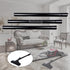 3 Pcs 1.25inch 32mm Vacuum Extension Wand 1 1/4" Plastic Wand Pipe for Vacuum Cleaner Replacement Tubes Extend to 14.6 inch Long...