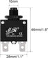 uxcell 5Pcs Thermal Overload Protector AC 125/250V 32VDC 3A Push Button Reset Circuit Breaker...