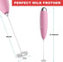 Frother for Coffee, Frother Handheld, Milk Frother, Upgraded Matcha Whisk Drink Mixer Electric Mini Whisk Hand Frother Mini Foamer Coffee Mixer fo...