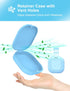 HEMILAB® Retainer Case, Slim Aligner Case with Vent Holes, Compatible with Invisalign, Mouth Guard Case, Cute Retainer Case with Retainer Removal ...