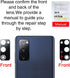 2PCS Galaxy S20 FE Back Rear Camera Lens Glass Replacement, ASDAWN Back Lens Glass for Samsung Galaxy S20 FE 6.5 inches All Carriers with Installa...