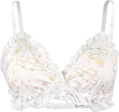 paloli Women Cute Lingerie Set Sweet Strawberry Bikini Wirless Bra and Panty - 100% Cotton...