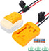 Power Wheel Adapter for Dewalt 20V Battery Power Tool Battery Converters Lithium Battery Power Wheels Battery Adapter for Dewalt with Fuse Battery...