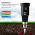Soil PH Meter, Portable Vt-05 Hygrometer Moisture Sensor Tester PH Instrument Gardening Farm Lawn Test Kit Tool Digital Plant Probe Water Hydromet...