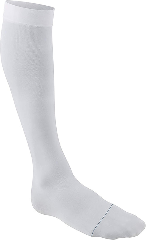 FUTURO Anti-Embolism Knee Length Stockings, Large Regular, White, Moderate (18 mm/Hg)...