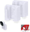 2-Pack Wall Mount for Galayou G7 Cam 2K Wi-Fi Baby Monitor Security Camera, Easy to Install Holder Bracket, Adhesive & Screw-in Mounting - (White)...