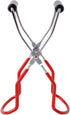 Eeoyu Canning Jar Lifter Tongs Stainless Steel Jar Lifter with Grip Handle for Home Kitchen (Red)...