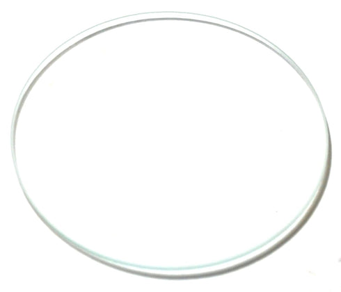 EISCO Double Convex Lens, 500mm Focal Length, 3" (75mm) Diameter - Spherical, Optically Worked Glass - Ground Edges, Polished - Great for Physics ...