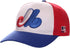 Expos Cooperstown Red White Blue Legacy Vintage Hat Cap Adult Men's Adjustable...