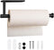 Paper Towel Holder,Paper Towel Holder Under Cabinet Self Adhesive Kitchen Countertop Wall Mount Paper Towel Holders with Screws for Rough Surface,...