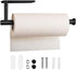 Paper Towel Holder,Paper Towel Holder Under Cabinet Self Adhesive Kitchen Countertop Wall Mount Paper Towel Holders with Screws for Rough Surface,...