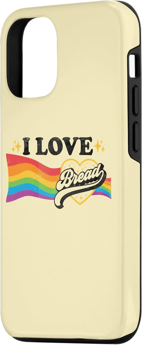 iPhone 12/12 Pro I Love Bread Homemade Maker Baker Baking Case...