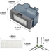 Robot Vacuum Replacements Parts Fit For Lefant M210/M213/M210b, For Okp K2 K2p K3 K4 K5 L1 K2p Robot Vacuum Cleaner, Vacuum Dust Pan, Side Sweep E...