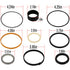 for Case 1543273C1/Case G109423/Case G105545 Hydraulic Cylinder Seal Kit (for Rod Size: 2'', Bore Size: 4'') for Case 450 455 550 580 650 680 780 ...
