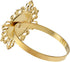 VORCOOL 12pcs Acrylic Napkin Rings Napkin Holders Wedding Banquet Dinner Decoration (Golden)...