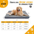 Pet Bed Cover M 30x20x3'' Dog Bed Covers Waterproof Dog Bed Covers Large Dog Bed Washable Removable Cover Dog Bed Covers Replacement Washable Dog ...