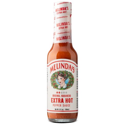 Melinda’s Original Habanero Extra Hot Sauce - Made with Habanero Peppers, Carrots, Onion, Vinegar & Garlic - Keto, Vegan, Gluten Free Hot Sauce - ...