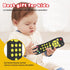 Baby Remote Control Toy, Realistic Toddler TV Remote Toy with Light Sound Kid Learning Education Musical Toys with English French Spanish Infant G...