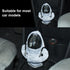 Car Gear Shift Knob Cover Funny Gear Shift Hoodie Universal Knob Cover Car Shifter Protector Decoration Automotive Interior Accessories, White...