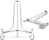 TR-LIFE Plate Stands for Display - 4 Inch Plate Holder Display Stand + Metal Easel Stand for Picture Frame, Decorative Plates, Photo, Book, Collec...