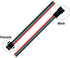 20 Pairs SM JST 3 PIN Wire Connector Cable for WS2812B WS2811 SK6812 LED Strip Lights, 15cm 18 AWG Male and Female without Soldering Light Control...