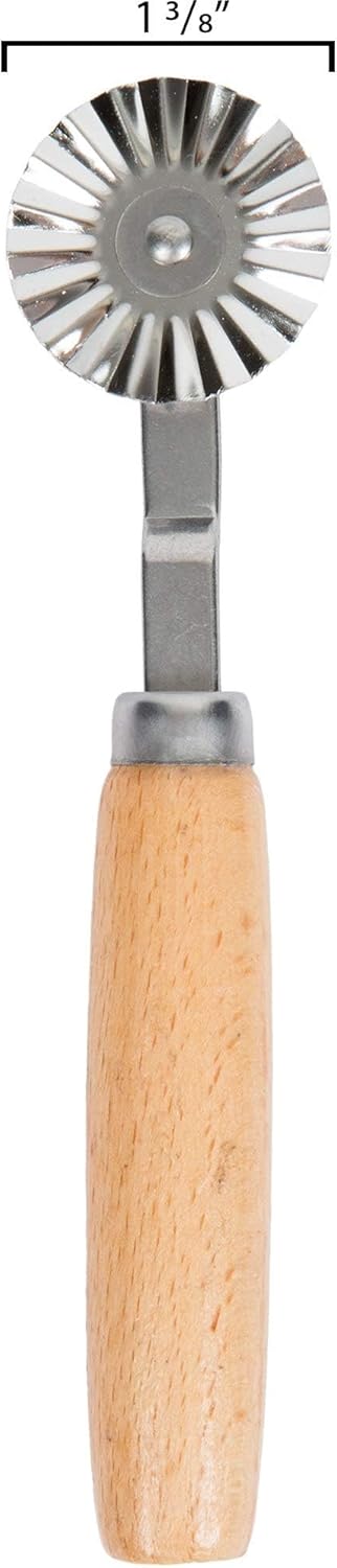 Ateco Fluted Pastry Wheel, 1 3/8 Inch Blade...