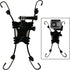 Universal Chain Link Cargo net Mount for Inflatable Kayak Fishing Kayak for Action Camera (Gopro) /Smartphone/Digital Camera Mounting, Record All ...