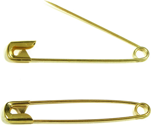 Gold Plated Safety Pins for Home Office Use Art Craft Sewing Jewelry Making (38mm - 240pcs)...