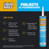Liquid Nails Latex Projects 10 oz. Off-White Interior Projects and Foamboard Adhesive...