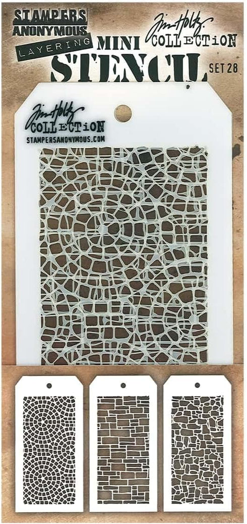Stampers Anonymous Stencils Tholtz Mini #28...