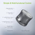 EWA A109mini Bluetooth Speaker with Bass Radiator, Enhanced Bass, Portable Wireless Speaker for Home, Hiking and More - Gray...