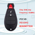 3 Button Entry Keyless Key Fob Compatible for Dodge Challenger, Charger, Grand Caravan, Chrysler 300, RAM 1500 2500 3500 Keyless Entry Remote Repl...