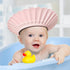 Safe Shampoo Shower Bathing Protection Bath Cap Soft Adjustable Visor Hat for Toddler, Baby, Kids, Children … (Haze Blue)...