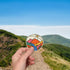 (3Pcs) Beautiful Mountain Landscape Round Sticker Adventure Nature Decal Waterproof Vinyl Stickers Adult for Laptop Kindle Car Tumbler Water Bottl...
