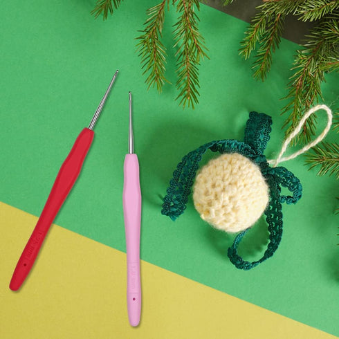 Small Size Crochet Hook Lace Crochet Needle QLRFFLJOY 1.0mm Crochet Hook Embroidery Thread Knitting Weaving Tool DIY Lace Yarn Crochet Needles (1....