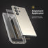 magglass HD Screen Protector for Samsung Galaxy S24 Ultra Tempered Glass with Camera Lens Guard (Easy Applicator Included)......