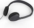 Maeline On-Ear Headphones with 3.5 mm Headphone Plug - 1 Pack - Black......