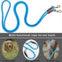 Tie Out Rope Dog Leash, 8/10/ 15/20/ 30FT Heavy Duty Nylon Check Cord for Medium Large Dogs Indoor/Outdoor Playing Camping Backyard (3/8" x 15ft, ...